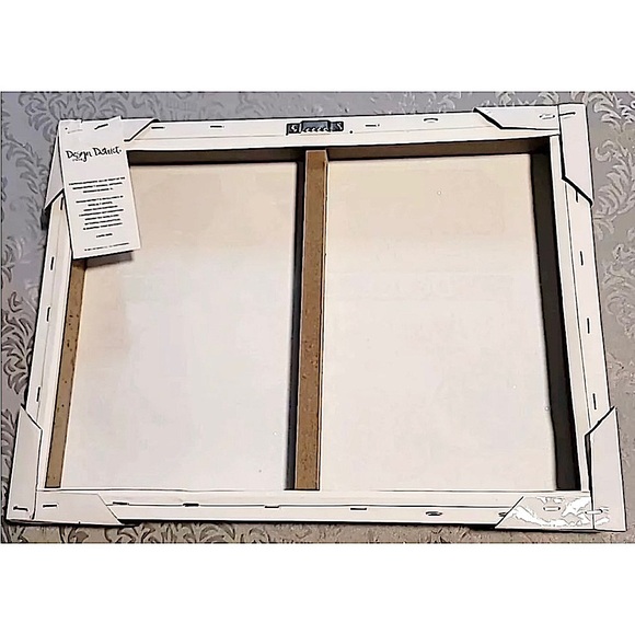 Design District RARE WONT FIND ANYWHERE Frenchie Canvas With Glitter NWT - Picture 2 of 2